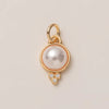 Pendant Necklace Copper Geometric Shape Vacuum Plated 18K Gold Color