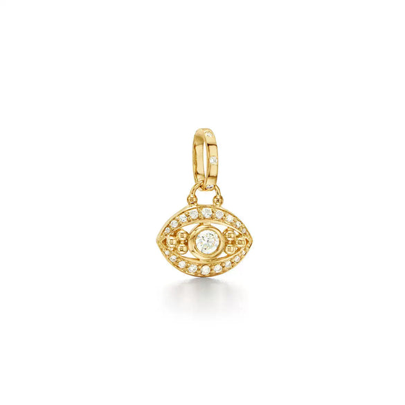 Pendant Necklace Copper Geometric Shape Vacuum Plated 18K Gold Color