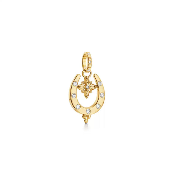 Pendant Necklace Copper Geometric Shape Vacuum Plated 18K Gold Color