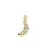Pendant Necklace Copper Geometric Shape Vacuum Plated 18K Gold Color