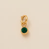 Pendant Necklace Copper Glass Zircon Fivepointed Star Round Electroplating