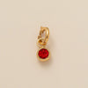 Pendant Necklace Copper Glass Zircon Fivepointed Star Round Electroplating