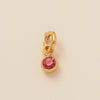 Pendant Necklace Copper Glass Zircon Fivepointed Star Round Electroplating