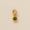 Pendant Necklace Copper Glass Zircon Fivepointed Star Round Electroplating