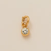 Pendant Necklace Copper Glass Zircon Fivepointed Star Round Electroplating