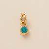Pendant Necklace Copper Glass Zircon Fivepointed Star Round Electroplating