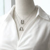 Pendant Necklace Copper Goldplated With Letters Numbers Text Pattern Ochain Style Simple Unisex