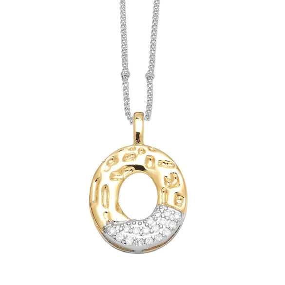 Pendant Necklace Copper Hiphop Minimalist With Letter Pattern Electroplated