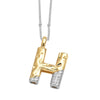 Pendant Necklace Copper Hiphop Minimalist With Letter Pattern Electroplated
