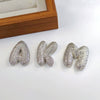Pendant Necklace Copper Inlaid Zircon With Letter Pattern Electroplated