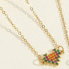 Pendant Necklace Copper Mixed Gem Micro Inlay Heart Star Animal Zodiac Style For Women
