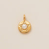 Pendant Necklace Copper Mixed Gemstone Inlay Geometric Square 12 Birthstone Women's Accessories