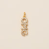 Pendant Necklace Copper Mixed Gemstone Setting Geometric Electroplating For Women
