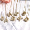 Pendant Necklace Copper Organic Glass Hiphop Style Microinlaid Letters Numbers Text Jewelry