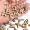 Pendant Necklace Copper Organic Glass Hiphop Style Microinlaid Letters Numbers Text Jewelry