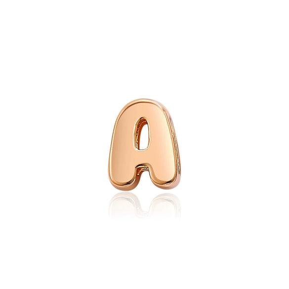 Pendant Necklace Copper Personality Electroplating Letters Numbers Text