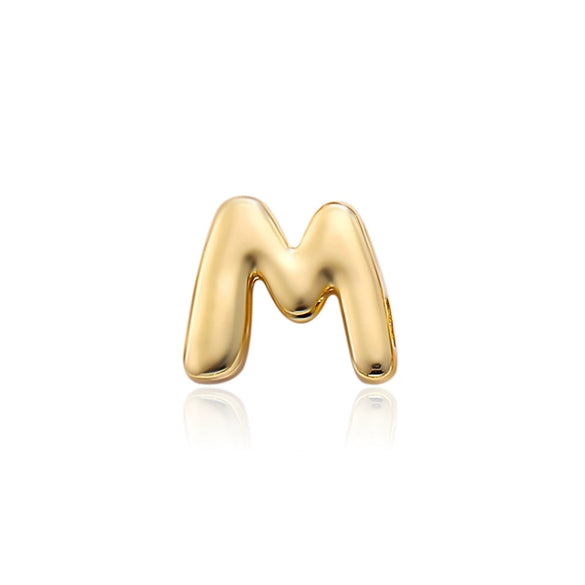 Pendant Necklace Copper Personality Electroplating Letters Numbers Text