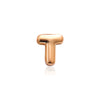Pendant Necklace Copper Personality Electroplating Letters Numbers Text