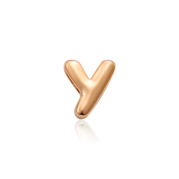 Pendant Necklace Copper Personality Electroplating Letters Numbers Text