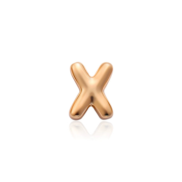 Pendant Necklace Copper Personality Electroplating Letters Numbers Text