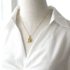 Pendant Necklace Copper Real Gold Plated Love Fivepointed Star Heart Geometric Hiphop Ochain Unisex