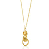 Pendant Necklace Copper Stainless Steel Geometric Crown Pattern Electroplated Unisex