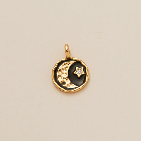 Pendant Necklace Copper Sun Moon Stars Bagua Mushroom Cross Planet Eye Electroplating