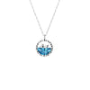 Pendant Necklace Copper Titanium Steel Micropaved Heart Shape Geometric Animal Zodiac For Women