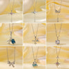 Pendant Necklace Copper Titanium Steel Micropaved Heart Shape Geometric Animal Zodiac For Women