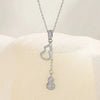 Pendant Necklace Copper Titanium Steel Micropaved Heart Shape Geometric Animal Zodiac For Women