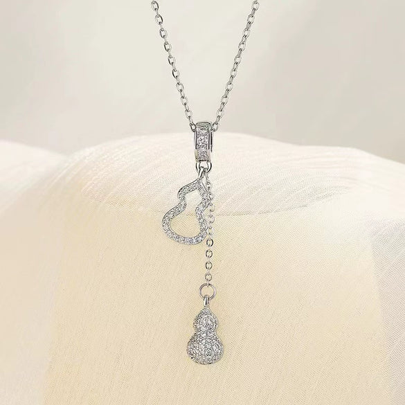 Pendant Necklace Copper Titanium Steel Micropaved Heart Shape Geometric Animal Zodiac For Women