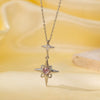 Pendant Necklace Copper Titanium Steel Micropaved Heart Shape Geometric Animal Zodiac For Women