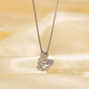 Pendant Necklace Copper Titanium Steel Micropaved Heart Shape Geometric Animal Zodiac For Women