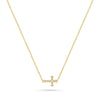 Pendant Necklace Copper Titanium Steel Vacuum Plated Minimalist Style Mixed Gemstone Inlay O Chain For Women