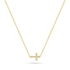 Pendant Necklace Copper Titanium Steel Vacuum Plated Minimalist Style Mixed Gemstone Inlay O Chain For Women