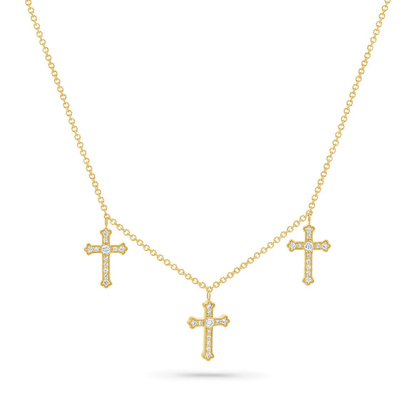 Pendant Necklace Copper Titanium Steel Vacuum Plated Minimalist Style Mixed Gemstone Inlay O Chain For Women