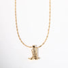 Pendant Necklace Cowboy Boots Style Copper Electroplated Jewelry