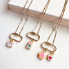 Pendant Necklace Diy Accessories For Female Copper Material Dragon Pattern Electroplated Fashion Style