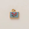 Pendant Necklace Diy Accessories For Female Copper Material Dragon Pattern Electroplated Fashion Style