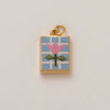 Pendant Necklace Diy Accessories For Female Copper Material Dragon Pattern Electroplated Fashion Style