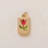 Pendant Necklace Diy Accessories For Female Copper Material Dragon Pattern Electroplated Fashion Style