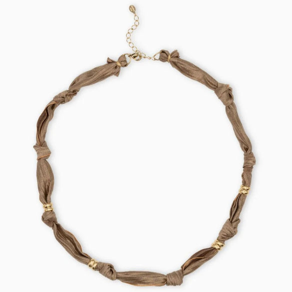 Pendant Necklace Fabric Seiko Regular Chain Ins Style