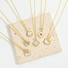 Pendant Necklace Fourleaf Clover Geometric Copper Mixed Gemstone Electroplating For Women
