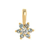 Pendant Necklace Glass Zircon Copper Electroplating Hexagonal Round Shape Birthstone December