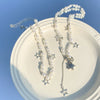 Pendant Necklace Hip Hop Star Shape Geometric Imitation Pearl Metal Zinc Alloy Iron Electroplating Ball Chain