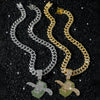 Pendant Necklace Hiphop Style Alloy Dollar Wings Pendant With Animals Zodiac Pattern Electroplated
