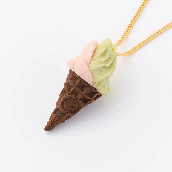 Pendant Necklace Jewelry Copper Bow Fairy Fruit Food Style Electroplated