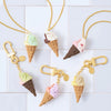 Pendant Necklace Jewelry Copper Bow Fairy Fruit Food Style Electroplated