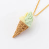 Pendant Necklace Jewelry Copper Bow Fairy Fruit Food Style Electroplated