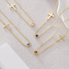 Pendant Necklace Jewelry Copper Plated With Real Gold Geometric Style Electroplating